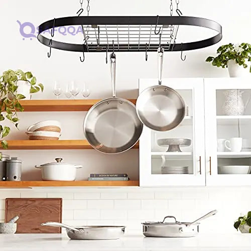 Kinetic Oval Pot Rack - Safqqa