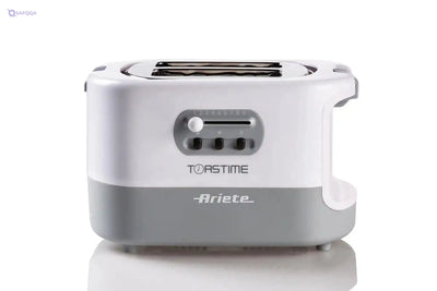 Ariete 159 Toastime 2-Slice Toaster – 700W, 9 Browning Levels, 3 Functions, White (Delonghi Group) - Safqqa Egypt