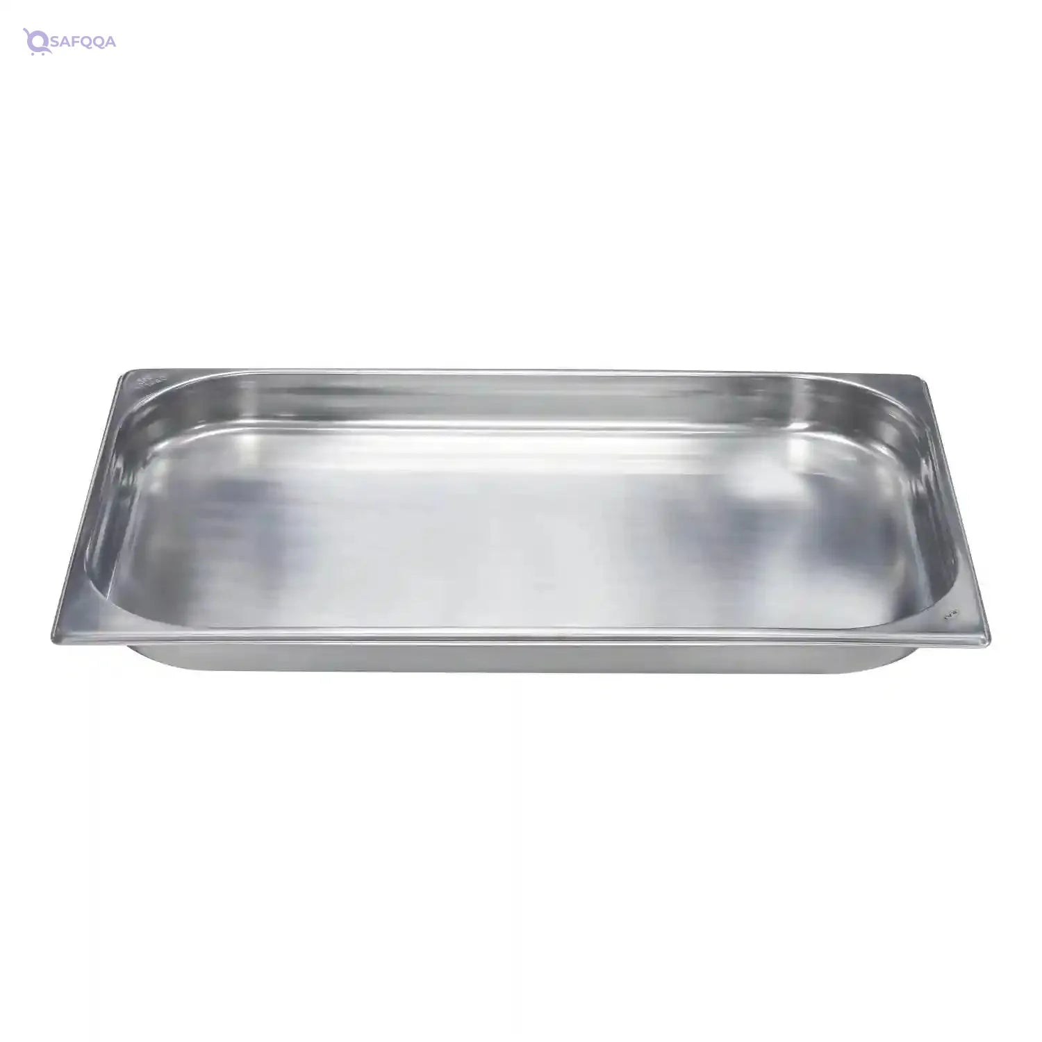 Raj Steel GN Pan, Silver 530X325X40 MM, CS5701 - Gastronorm Pan, Catering Pan, Food Warmer Pan, Food Storage Container - Safqqa