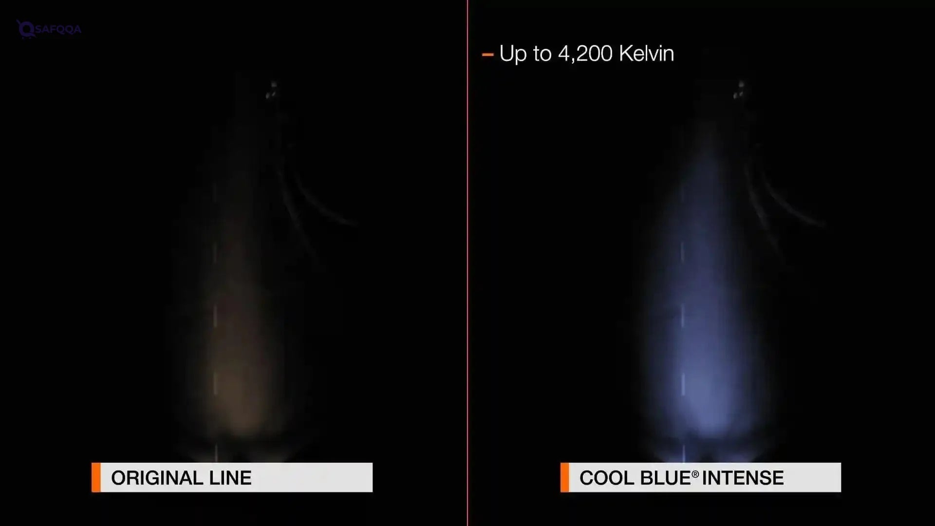 OSRAM BLUE INTENSE HB3, +100% more brightness, up to 5,000K, halogen headlight lamp, LED look, Duo box (2 lamps) - Safqqa