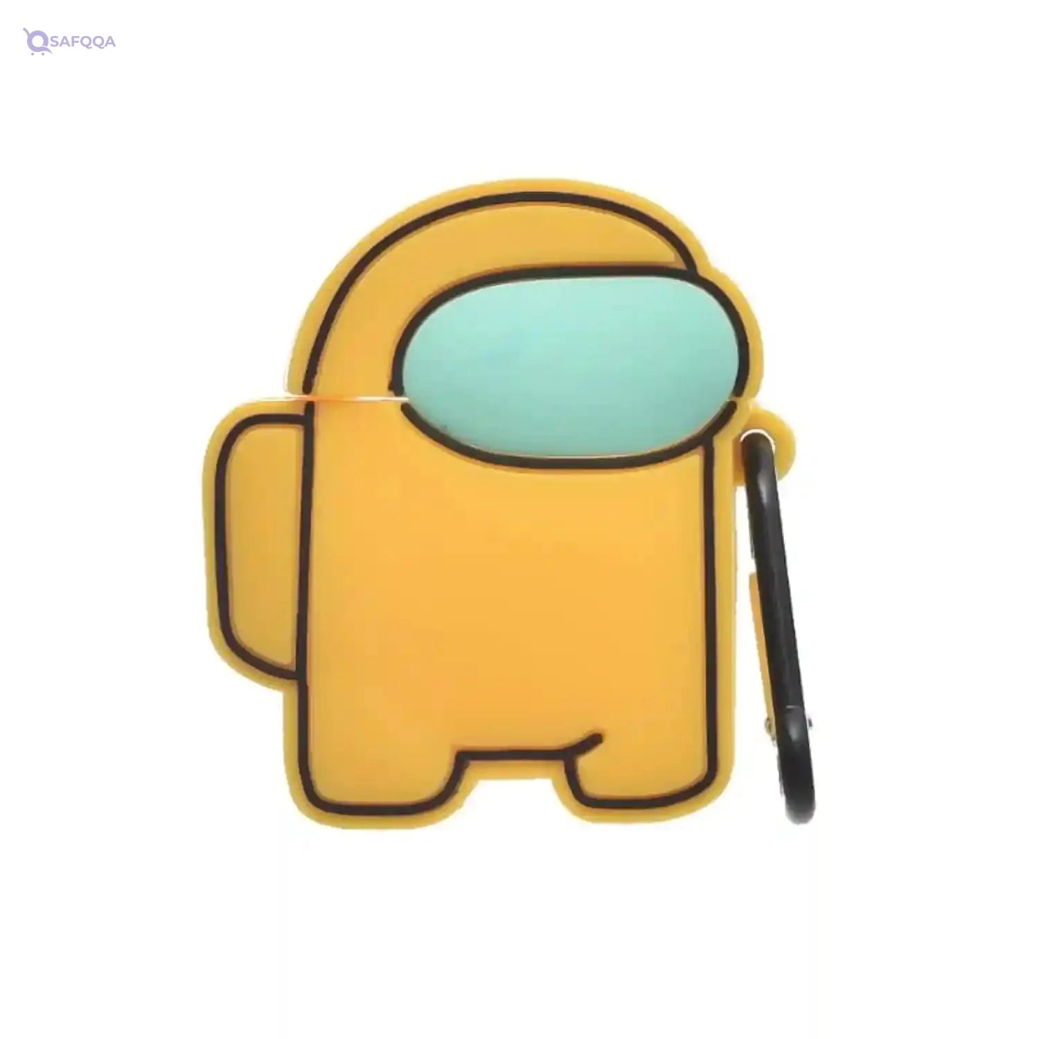 G-Power Silicone Full Cover Airpod Protective Case Designed With Cute Astronaut Shaped And Contains Ring Strap Suitable For Airpods - Safqqa Egypt