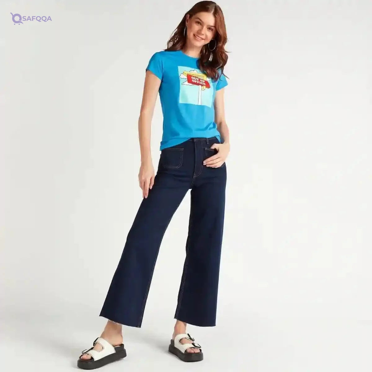 Splash womens Women,SP-Splash Basic,Tshirts,T SHIRT,SZAP-16 T-Shirt - Safqqa Egypt