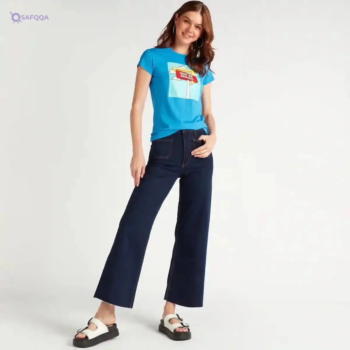 Splash womens Women,SP-Splash Basic,Tshirts,T SHIRT,SZAP-16 T-Shirt - Safqqa Egypt