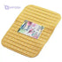 Bama Kitchen Sink Mat - Rectangular, Orange, Soft Touch (Made in Italy) - Safqqa