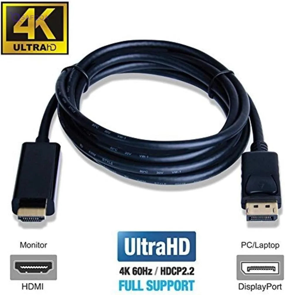 Zonic Computer Cables  1.8Meters - Black - Safqqa