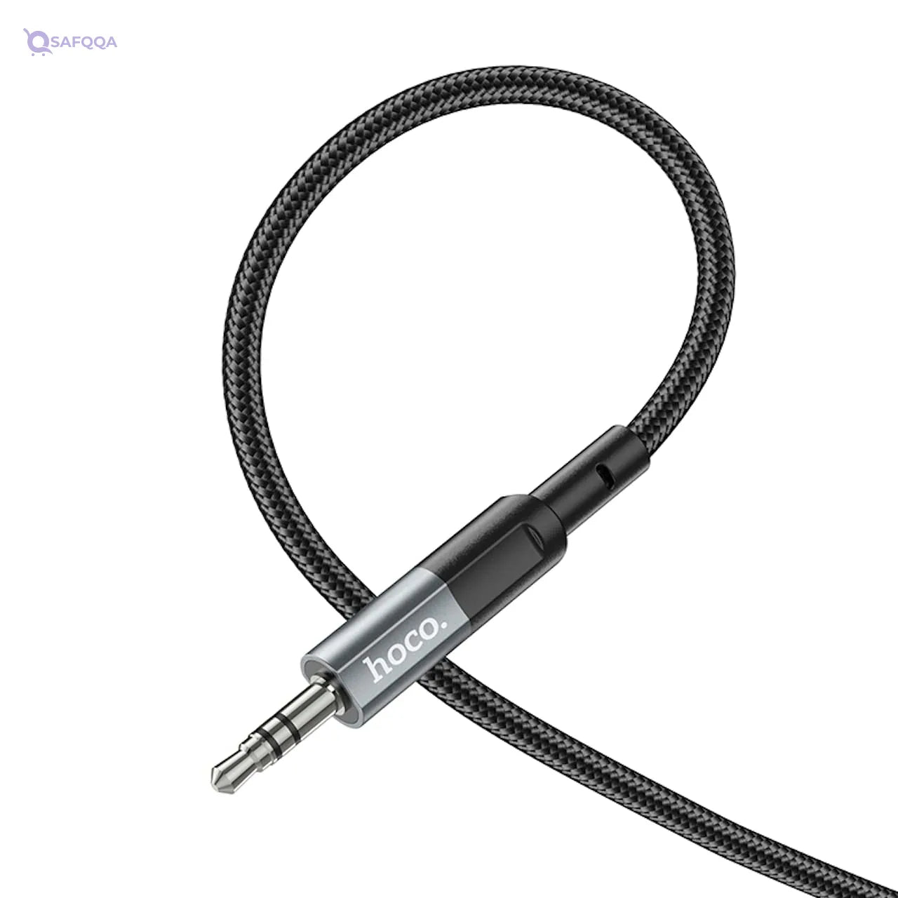 Hoco Audio Cable Compatible With Mobile Phones And Tablets, 1 meter - Safqqa