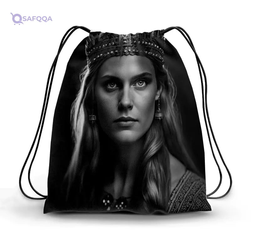 TAT DRAWSTRING BAG - 579, MultiColor, Large - Safqqa