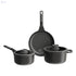 Berghoff Leo Stone+ 5-Piece Nonstick Ceramic Cookware Set – PFAS-Free - Safqqa