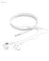HOCO M64 - Melodious Wire Control Earphones With Mic - White, Wired - Safqqa