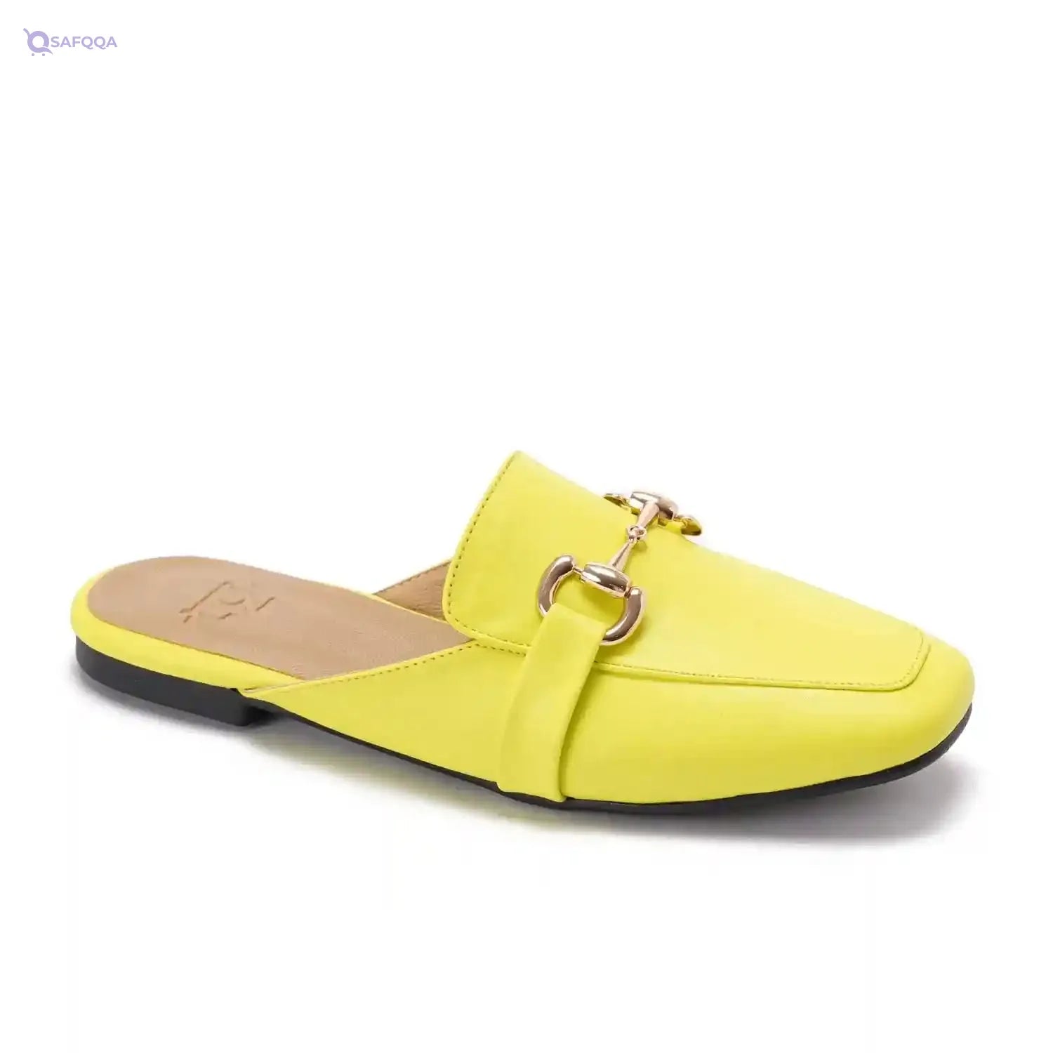 TGS Mania Mules Yellow Nappa, 38 EU Narrow - Safqqa Egypt