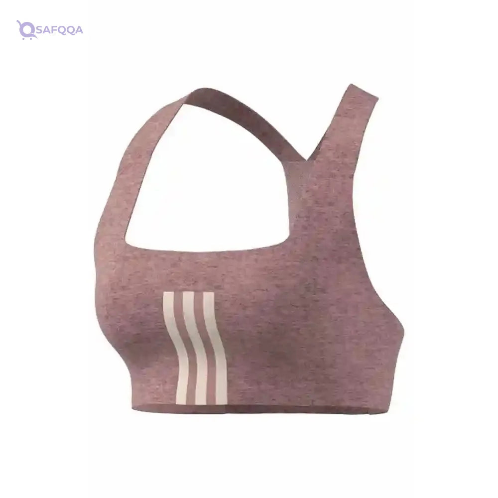 Adidas PWI Wonder Mauve Training Workout Bra – Medium Support for Women - Safqqa