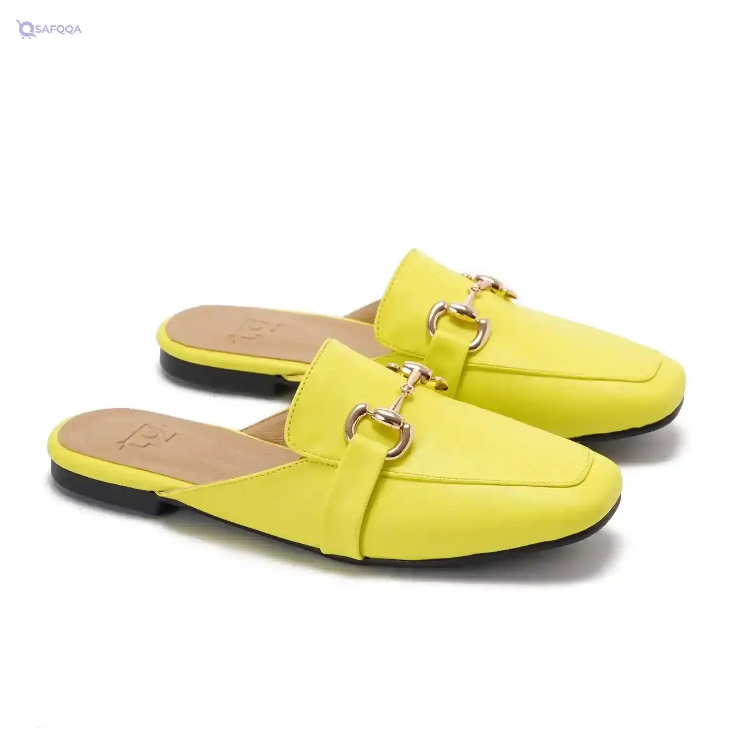 TGS Mania Mules Yellow Nappa, 38 EU Narrow - Safqqa Egypt