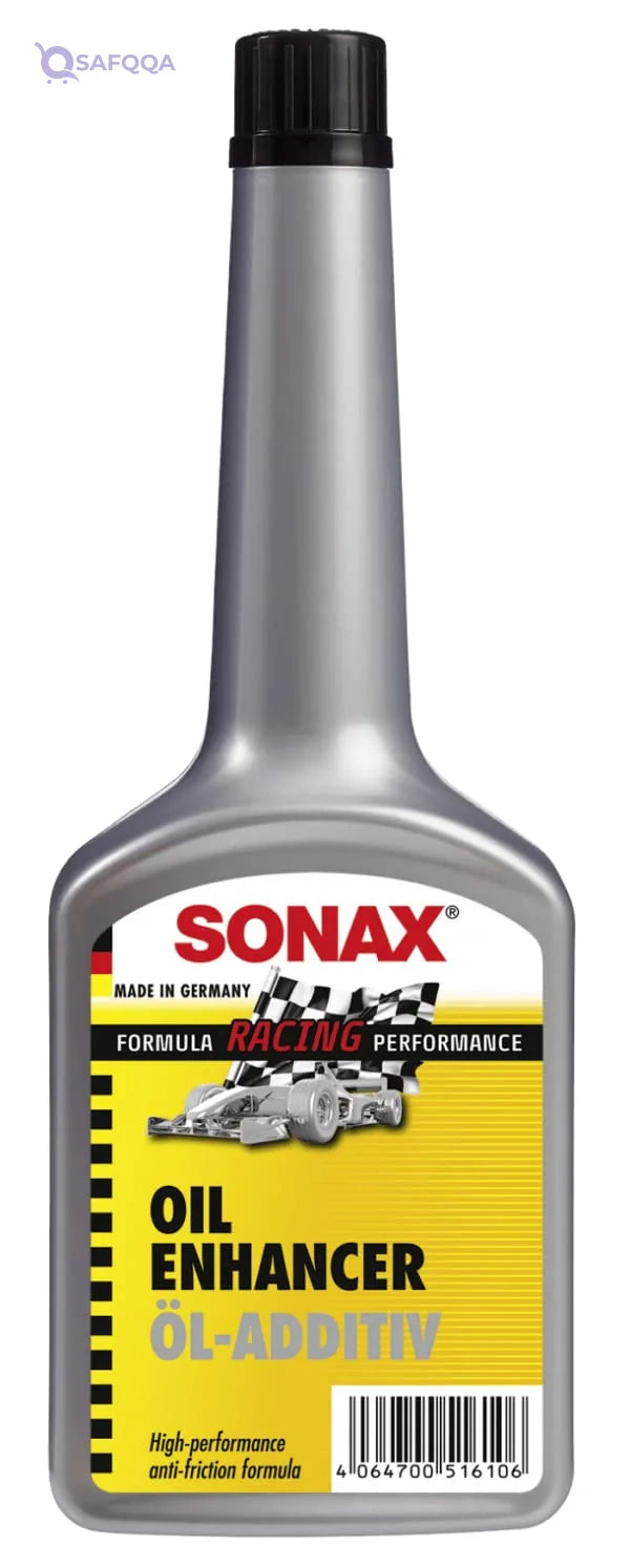 Sonax Car Oil Additive (250 ml) Reduces friction and wear on engine internal components - Safqqa