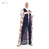 JAMILA Short Sleeves Slip On Self Printed Cardigan,Ideal for layering over tops, dresses, or casual outfits. - Safqqa