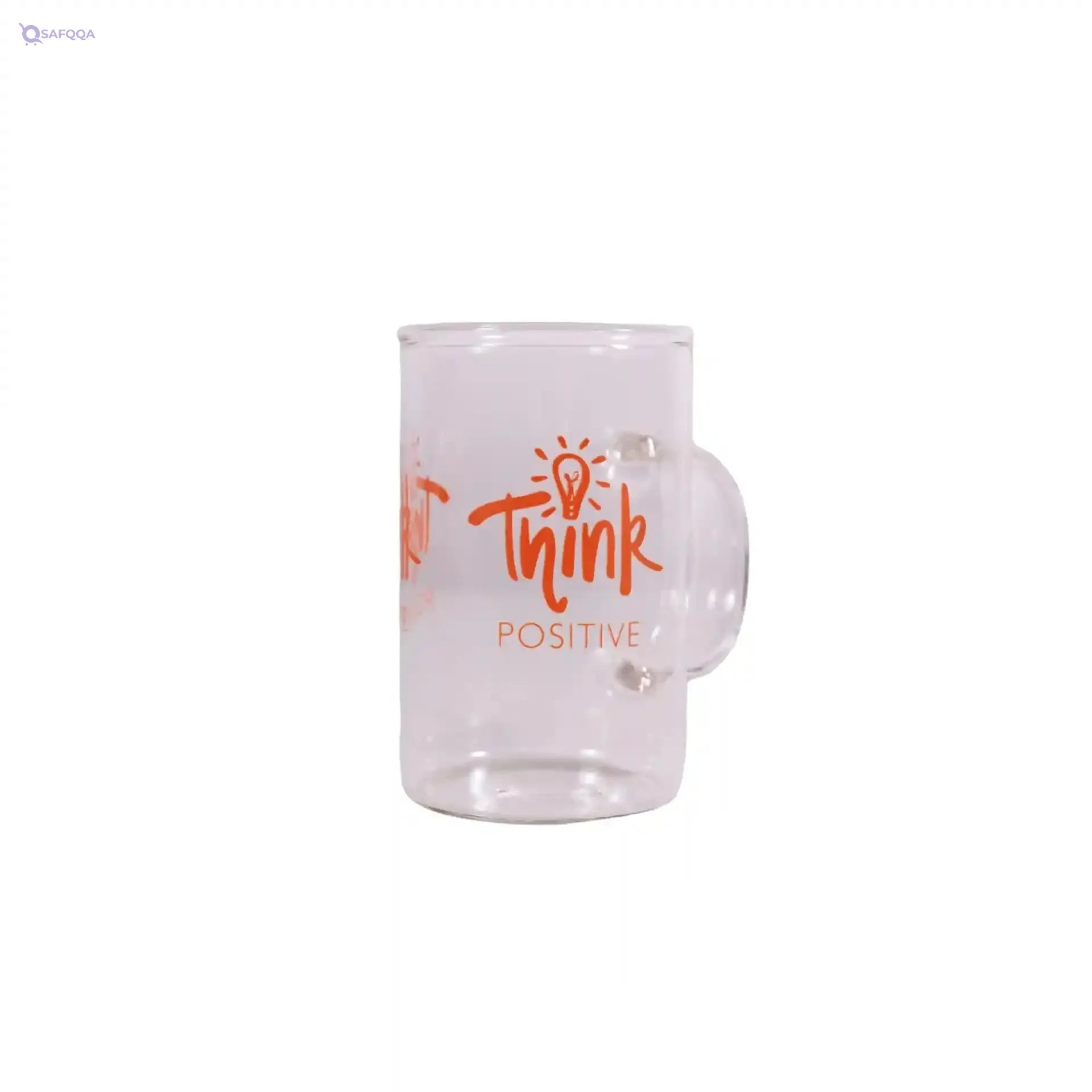 Herevin Decorated Print Glass Mug Set - 200 ml Capacity, Dishwasher Safe, Made in Turkey - Safqqa