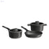 Berghoff Leo Stone+ 5-Piece Nonstick Ceramic Cookware Set – PFAS-Free - Safqqa