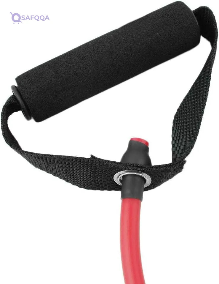Fitness Exercise Resistance Bands Stretch Elastic Rope Workout Yoga Rally - Red - Safqqa