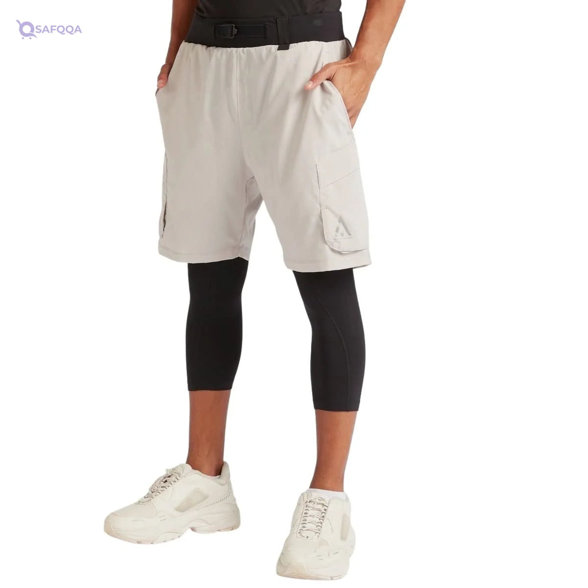 Splash Shorts For Mens Functional side pockets for convenience - Safqqa