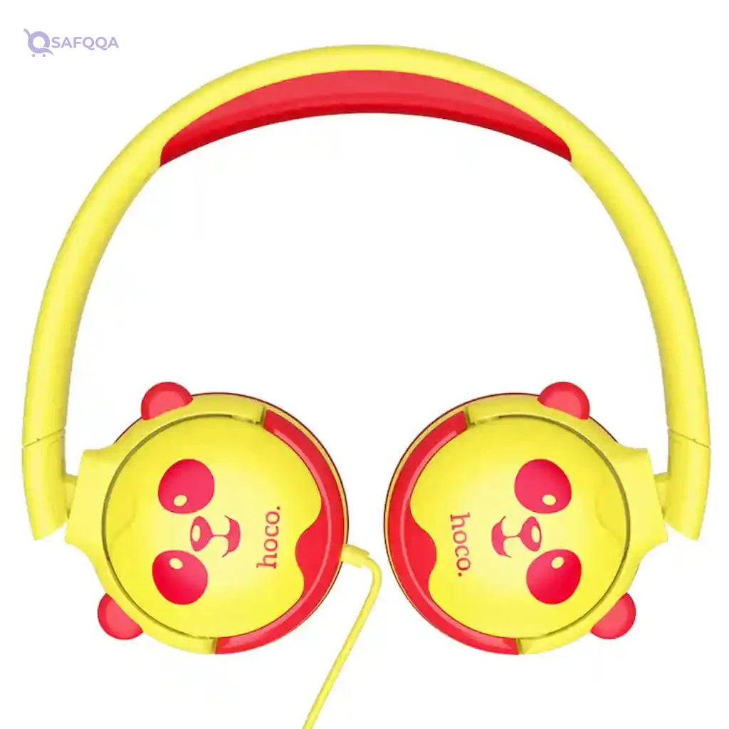 Hoco W31 Wired Kids Headphones – 85dB Volume Limit, 3.5mm Jack, 1.2m Cable – Comfortable Fit – - Safqqa Egypt