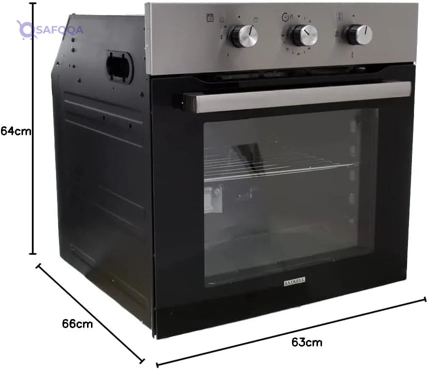 Kumtel  Cooker Built-in Electric Oven, And Electric Extractor Fan - Safqqa