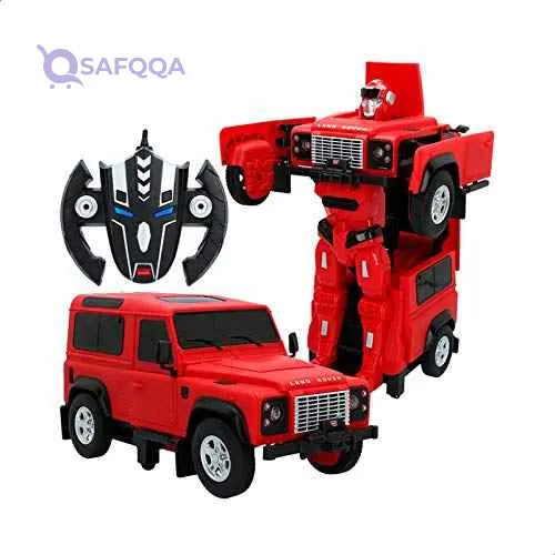 Toys R/C 1:14 TRANSFORMABLE LANDROVER DEFENDER - Safqqa Egypt