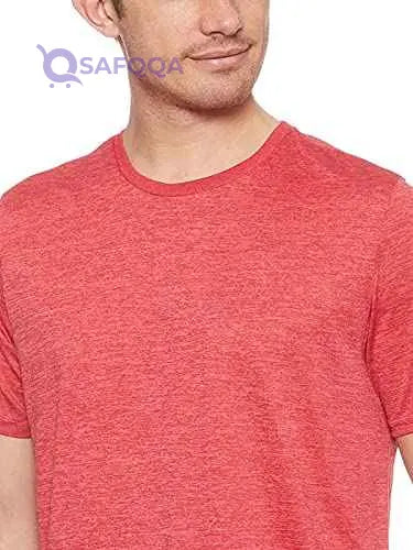 Magma Round-Neck Short-Sleeve Regular Fit T-shirt for Men - Safqqa Egypt