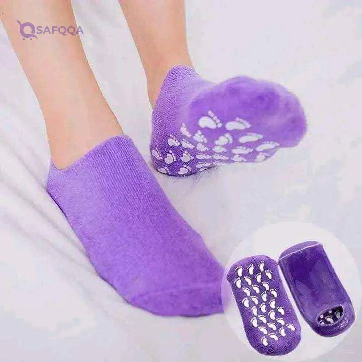 Eagle Shop - Silicone Socks For Cracked Feet, Super Soft, Gel - Safqqa Egypt