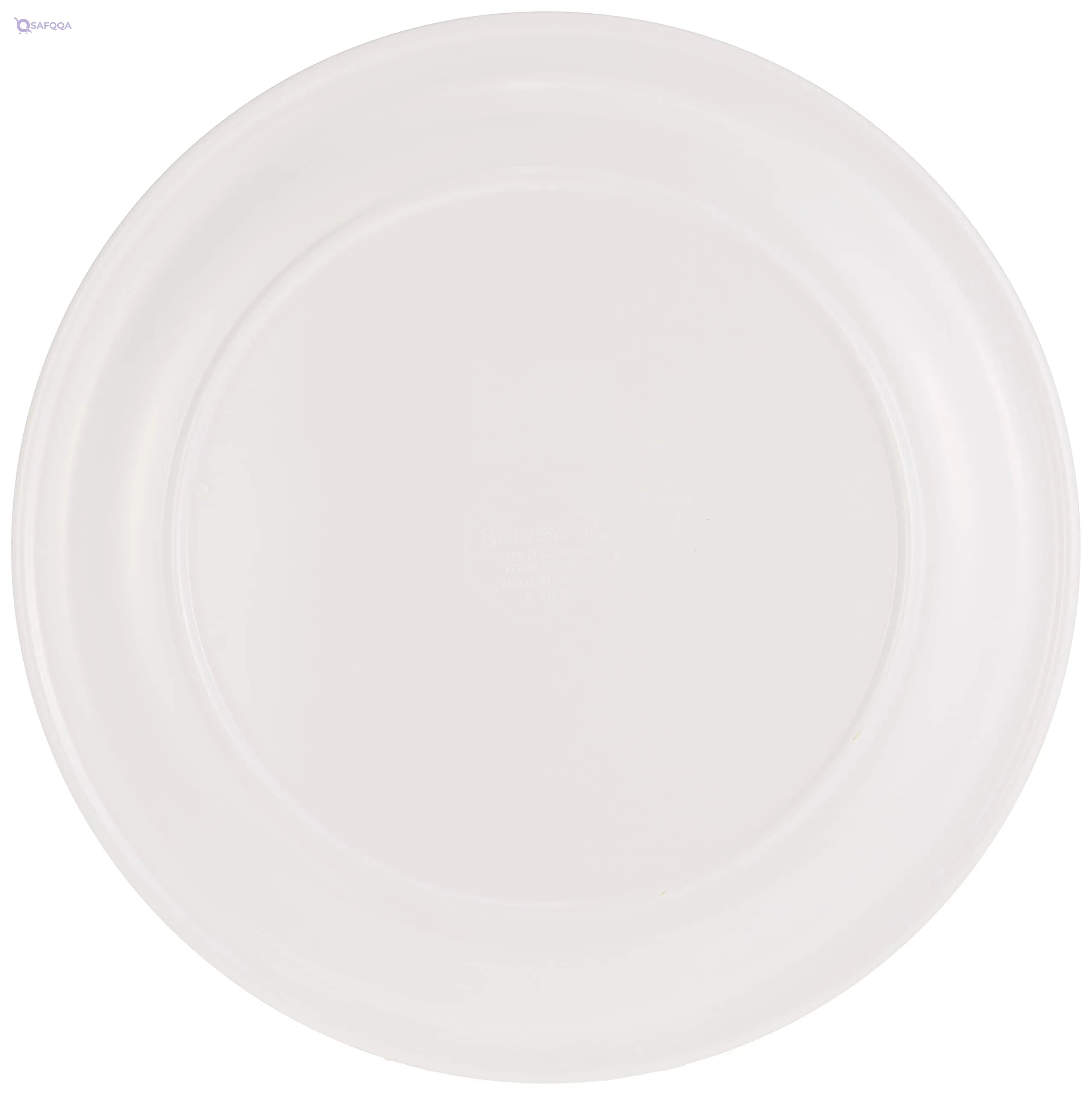 Servewell Melamine Dinner Plate – Wooden Design - Safqqa