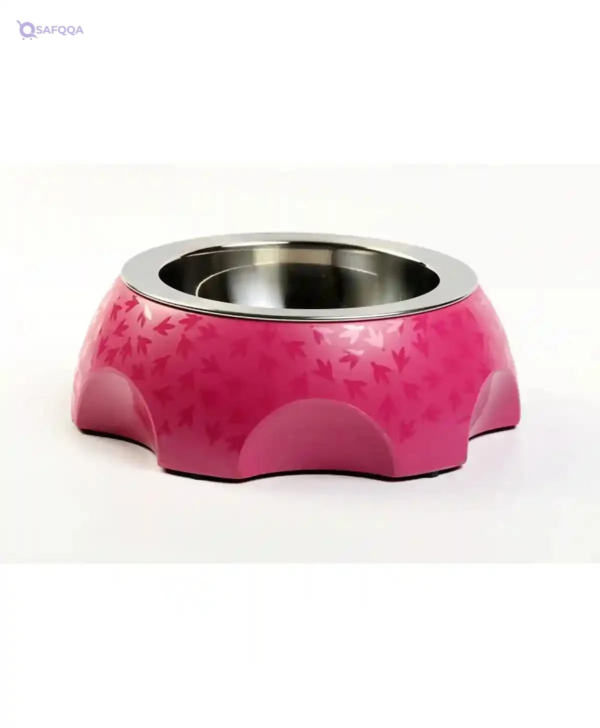 Kiwi Walker Pink Cheese Bowl for Dogs 26x9 cm - Safqqa