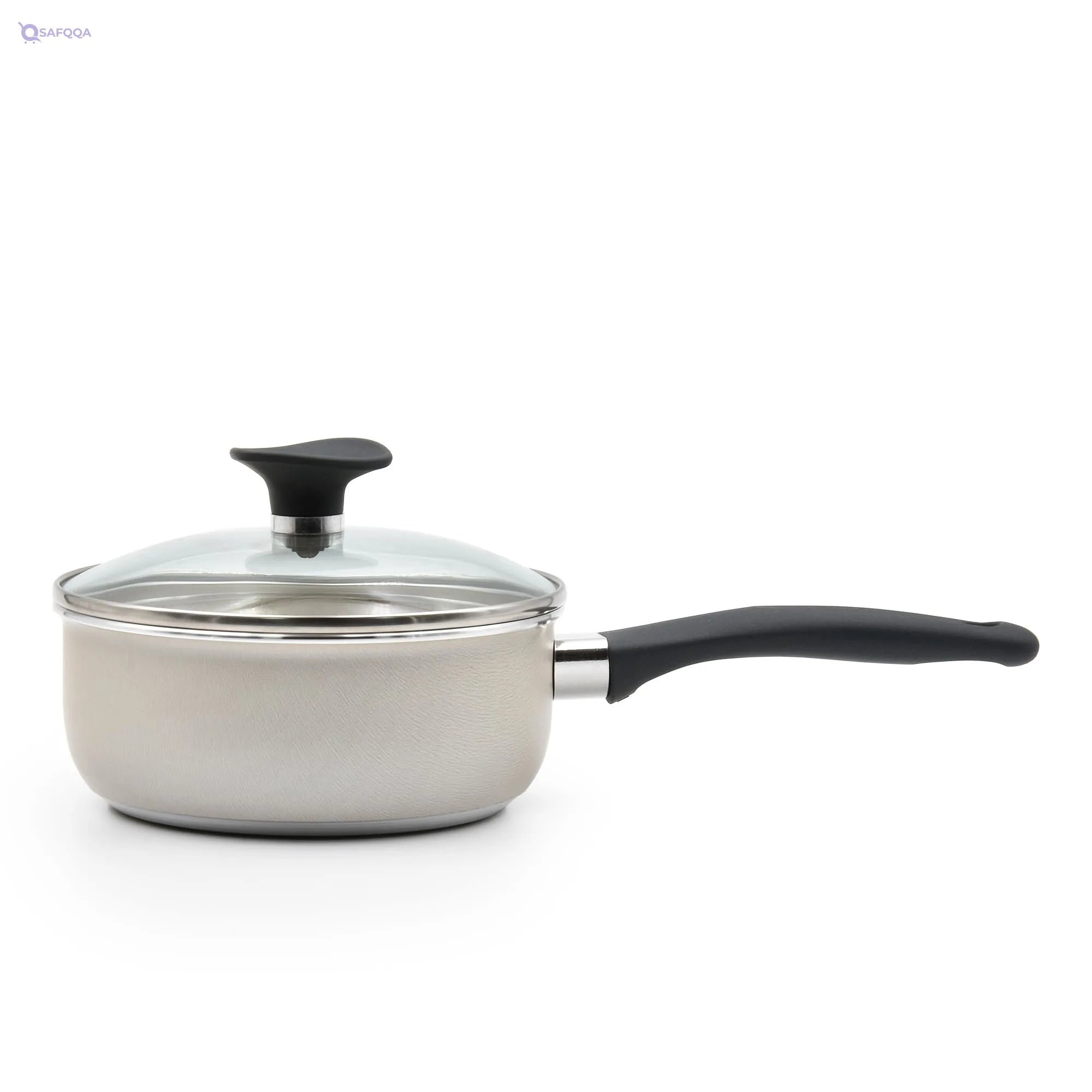 Celar Aluminium Frying pan with Lid Non-stick , 20 cm - Safqqa