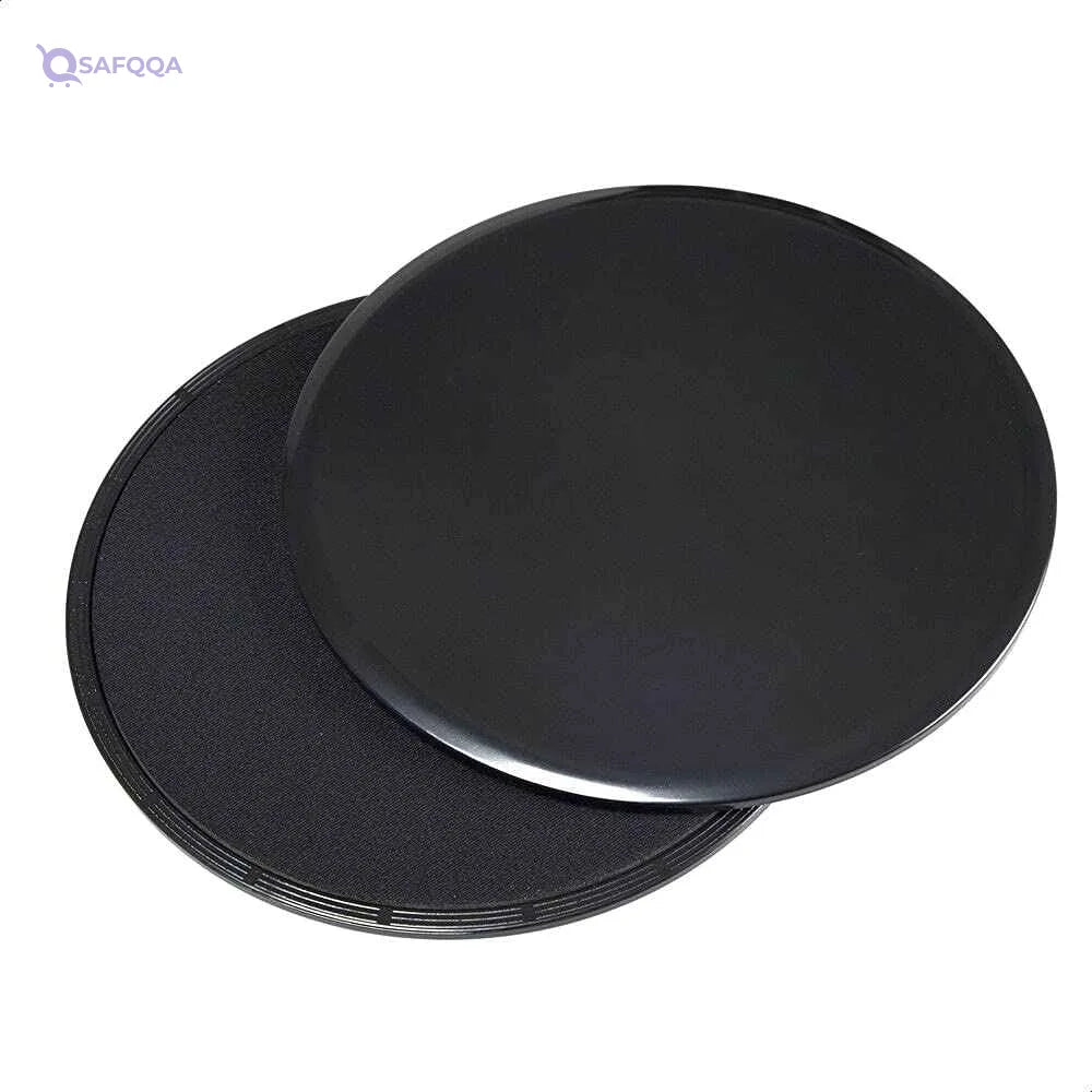 Exercise Sliders Gliding Discs - Set of 2 (Black) - Safqqa Egypt