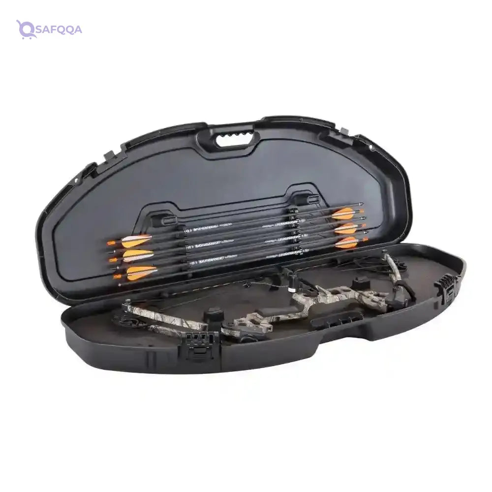 Plano Protector Ultra Compact Pillar Locked Protective Bow Case, Dimensions: 41" X 15" 4.75" 6 Lbs, Black (110995) - Safqqa