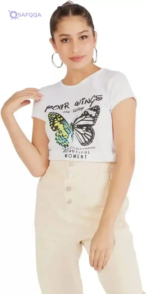 Splash Basic Tshirt For Women - Safqqa Egypt