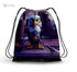 TAT DRAWSTRING BAG - 1002, MultiColor, Large - Safqqa