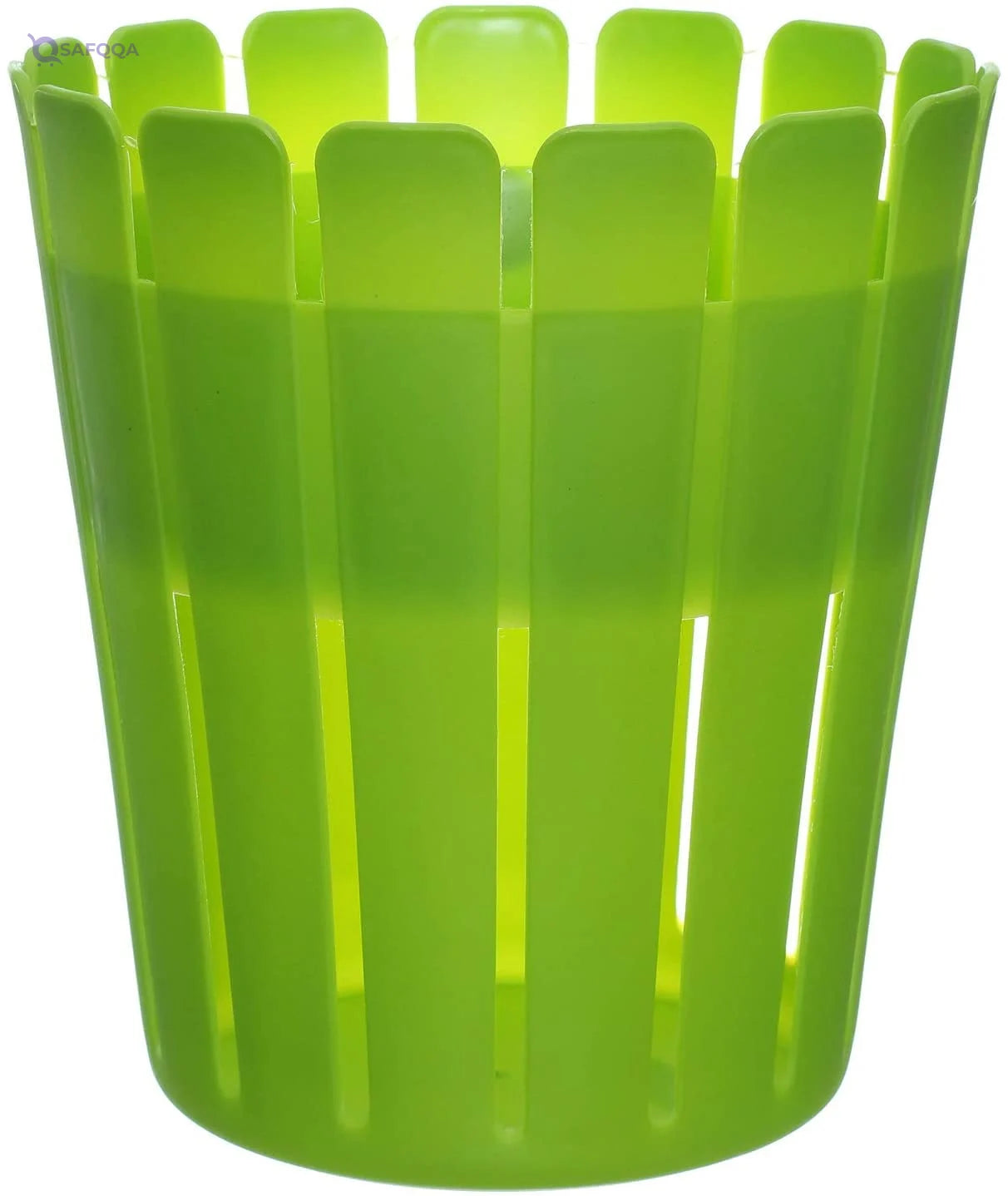 Max Plast Plastic Waste Bin ,Green - Safqqa
