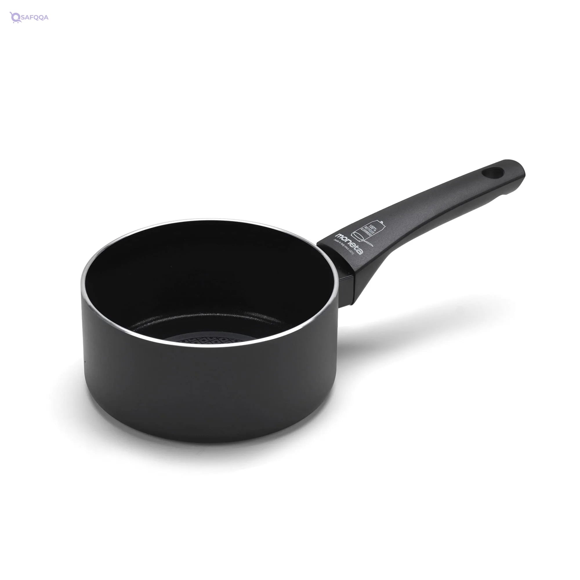 Moneta Saucepan, Protection Base non-stick coating, free of PFOA, Nickel and Bisphenol A - Safqqa
