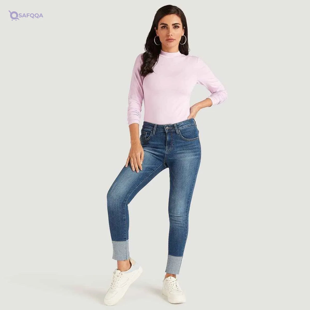 Splash Jersey Tshirt For Women, Purple-size: 10 - Safqqa Egypt
