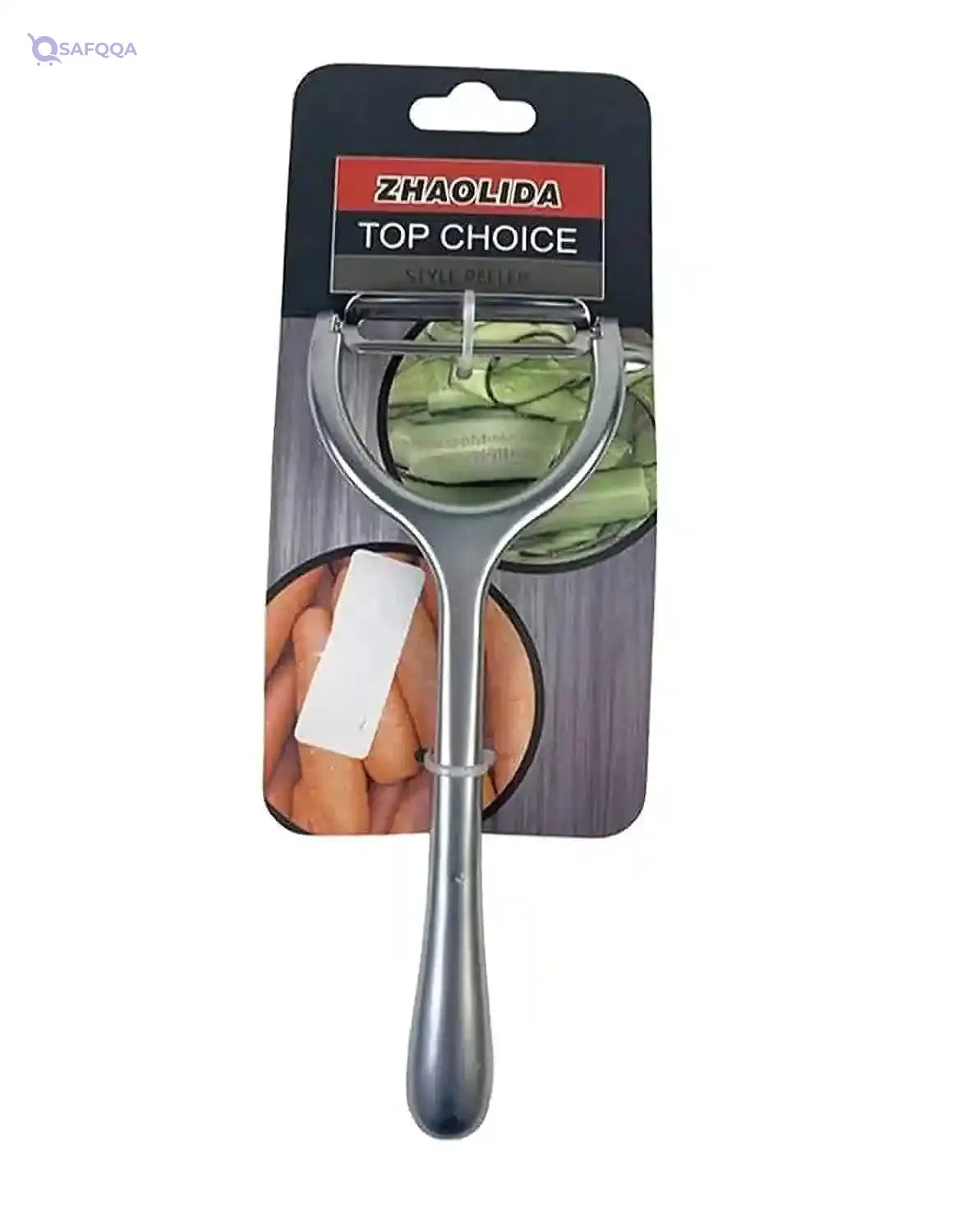 Peeler Stainless Steel Cutter Slicer, with Sharp Blade for Apple, Carrot and Veggie - Safqqa