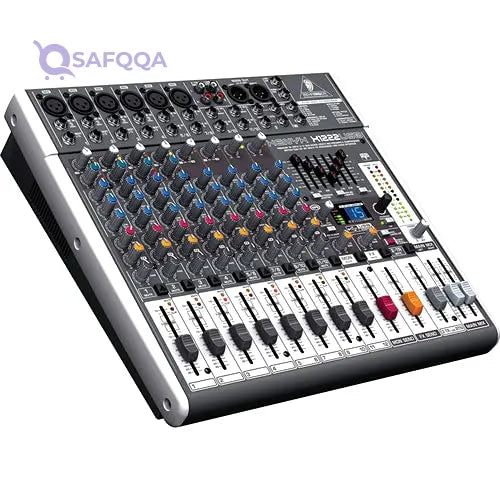 Behringer Xenyx 16-Input USB Audio Mixer with Effects (Damdg box) - Safqqa