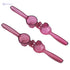 Bager Plastic Garlic Press, Purple ,2 Pieces - Safqqa
