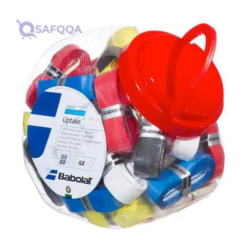 Babolat Uptake Grip Pack of 30 Assorted Colours Base Grip Tapes, Multi-Colour, One Size - Safqqa