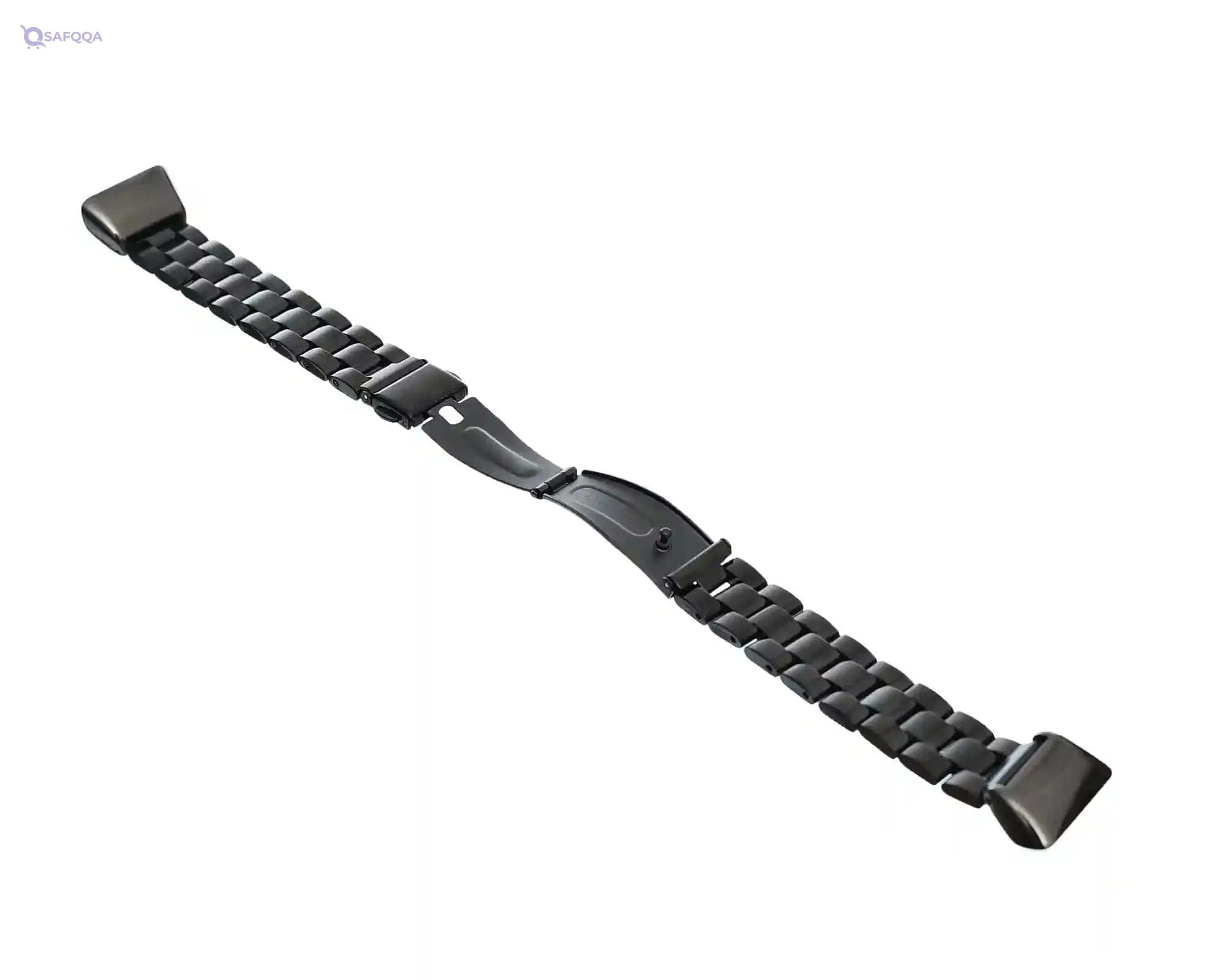 accessories shop Metal Watch Strap With Classic Design And Flexibility For Smart Watch Hon7 mm - Black - Safqqa Egypt