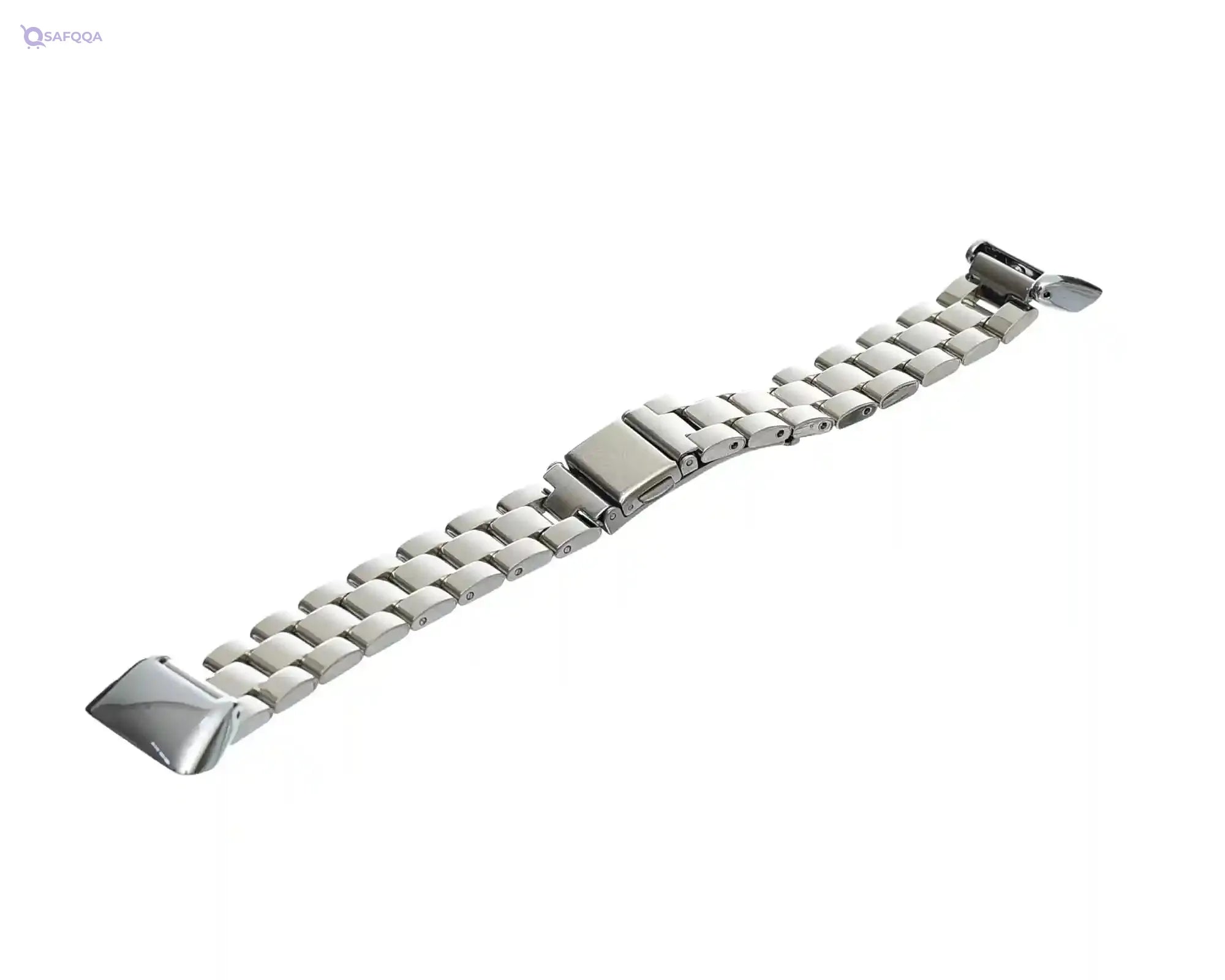 accessories shop Metal Watch Strap With Classic Design And Flexibility For Smart Watch Hon7 - Silver - Safqqa Egypt
