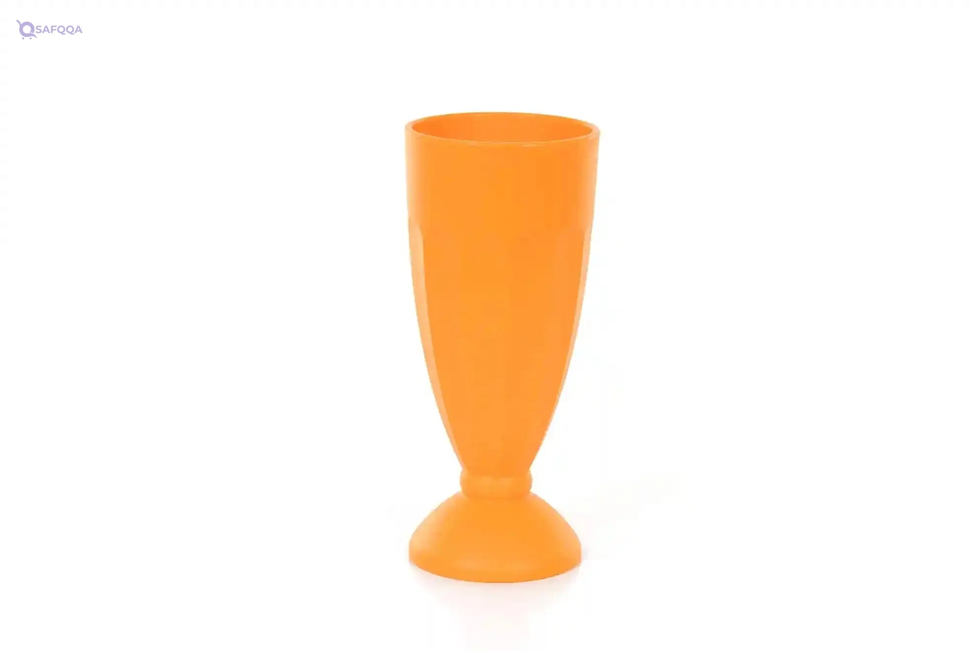 Mintra Home Unbreakable Cups and Tumblers 4pk (Bold Collection) (Saffron, Ice Cream Float Cup - 440ml (14oz)) - Safqqa