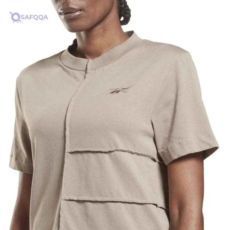 Reebok MYT Cut & Sew Tee BOUGRY HB1064 – Training Graphic Short Sleeve Tee for Women - Safqqa