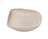 AbraCadabra Deep Dessert Plate, 22 cm Diameter x 5 cm Height, Off-White-Without Box - Safqqa