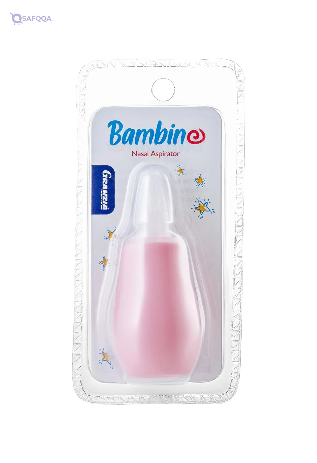 Granzia Bambino Manual Nasal Aspirator Helps relieve nasal congestion gently and safely - Safqqa