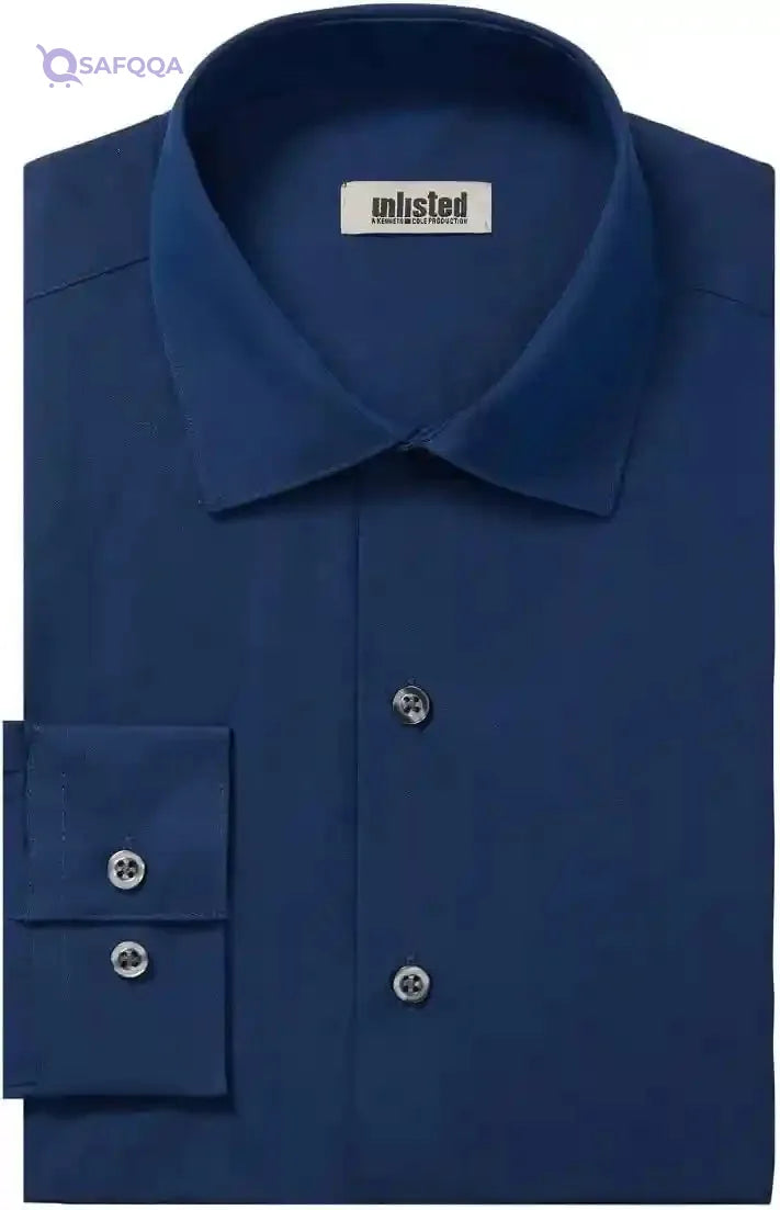 Kenneth Cole Men's Unlisted Dress Shirt Solid - Safqqa
