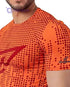 Magma Polyester Printed Round Neck Short Sleeves Sport T-Shirt for Men - Safqqa Egypt