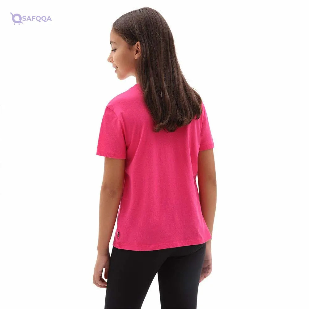 Vans T-Shirt For Girls Comfortable and breathable for all-day wear. - Safqqa